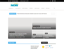 Tablet Screenshot of northeastoregonnow.com